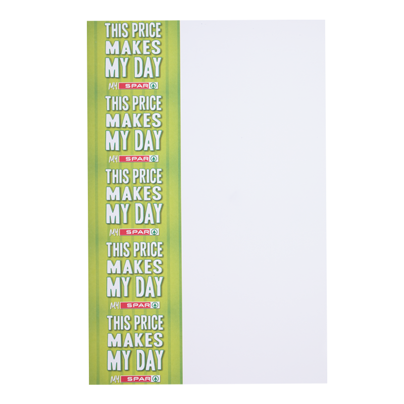 SPAR This price makes my day stack card template 3