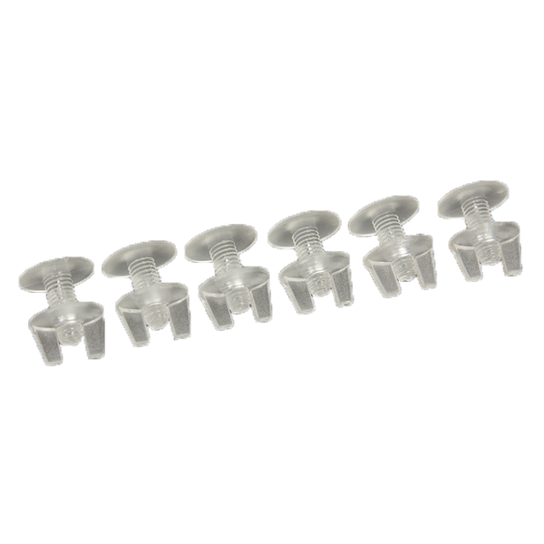 PC Semi Transparent Screwlock – 185solutions.com